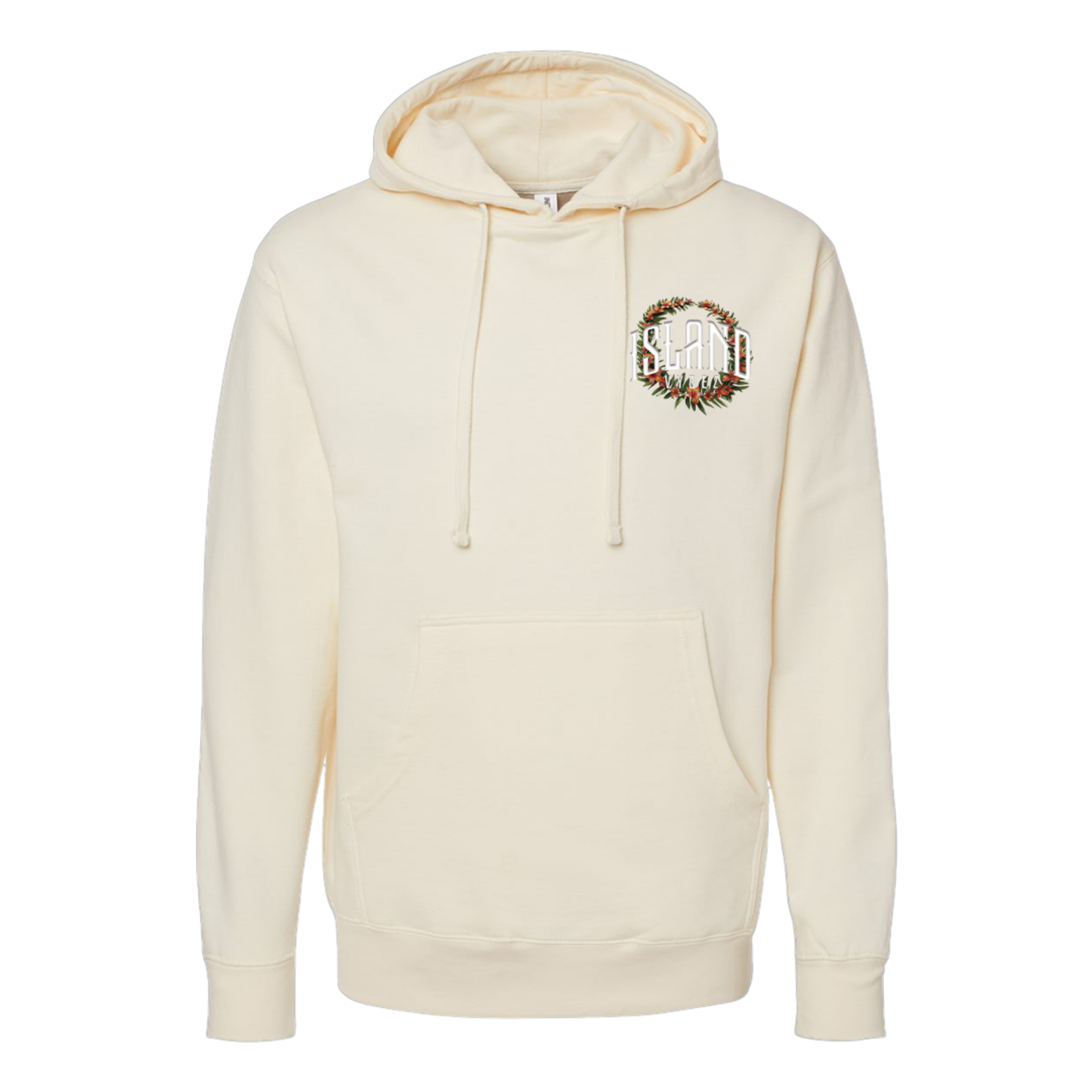 Island Vybez Lei Hoodie - Bone