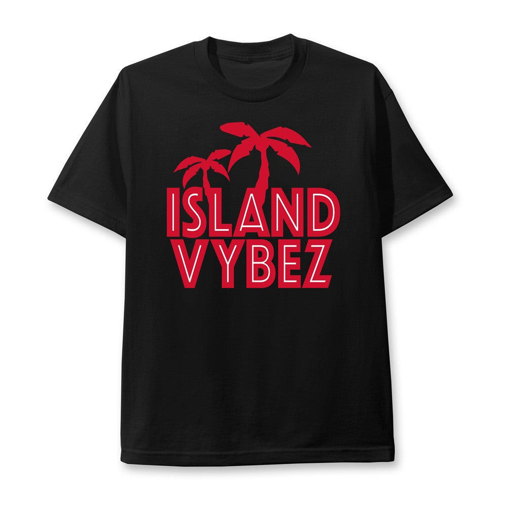 Island Vybez Tee - Black/Red
