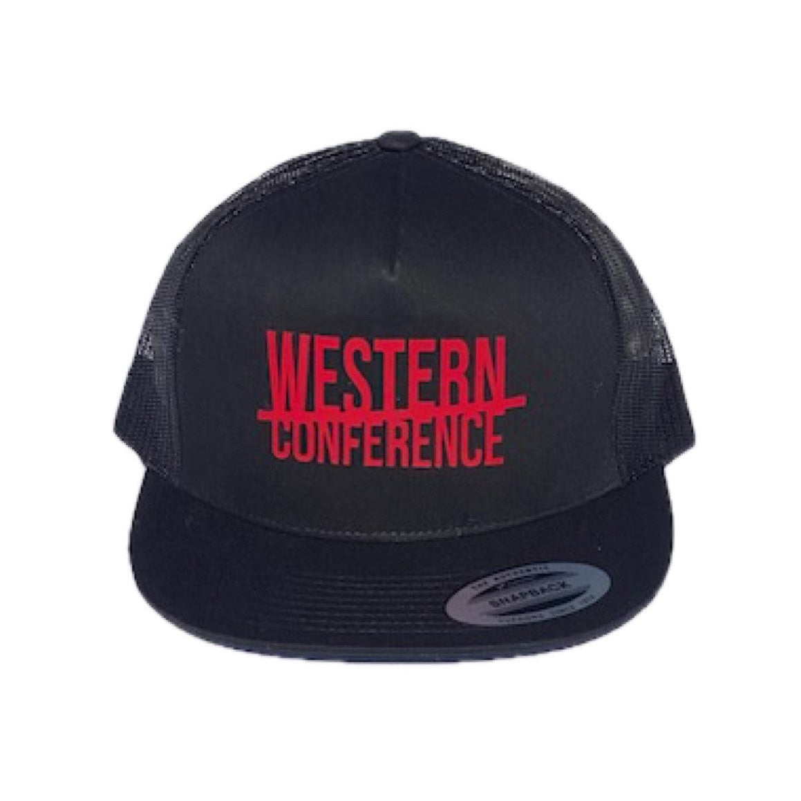 Western Conference Trucker Hat - Blk/Red
