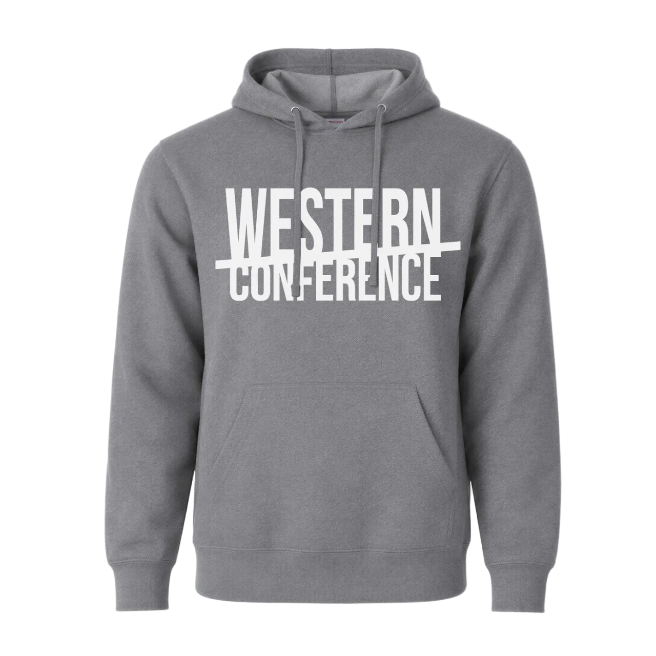 Western Conference Hoodie - Gunmetal/Wht