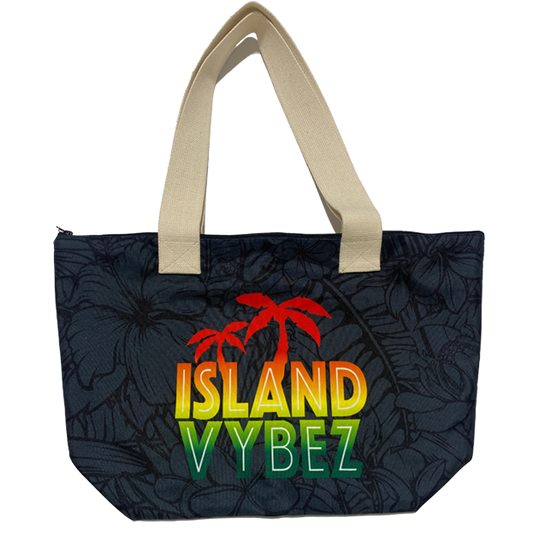 Island Vybez Tote - Blk Rasta