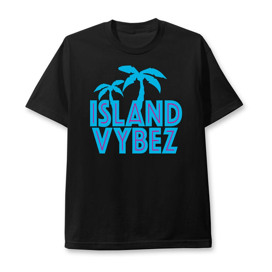 Island Vybez Tee - Black/Blue