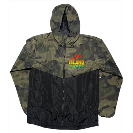 Island Vybez Windbreaker - Camo