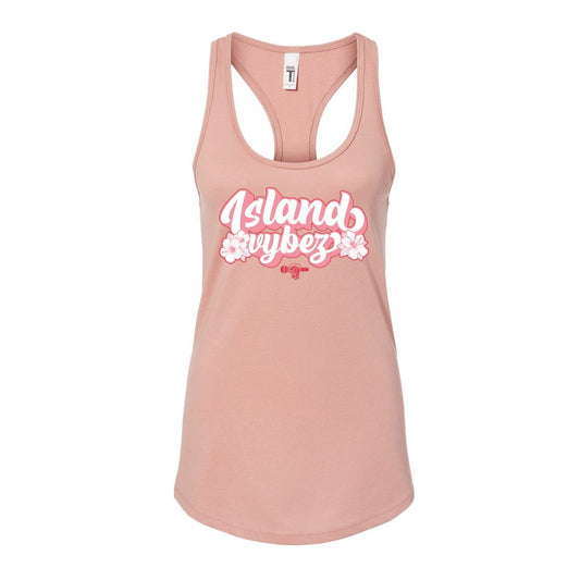 Island Vybez Tank Wmns - Pink/Wht
