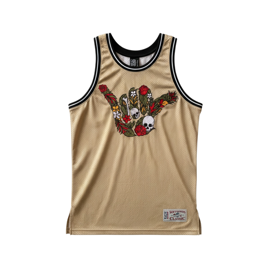 Shaka Jersey Tank Top - Sand