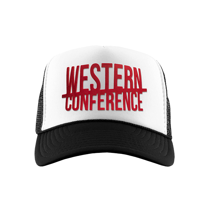 Hat - Western Conference (White/Red)