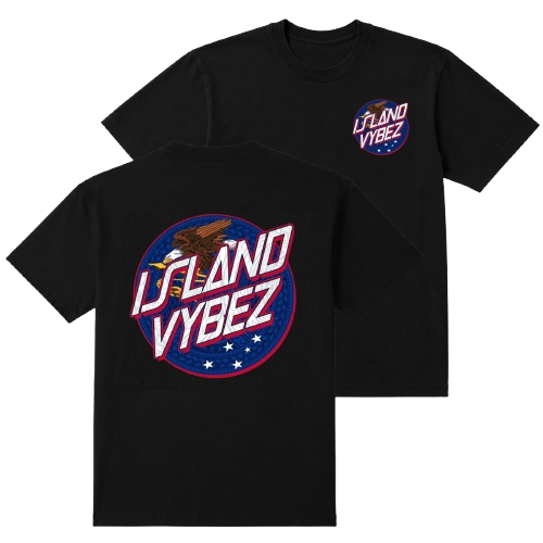 Island Vybez Skate Tee - Samoa Blk