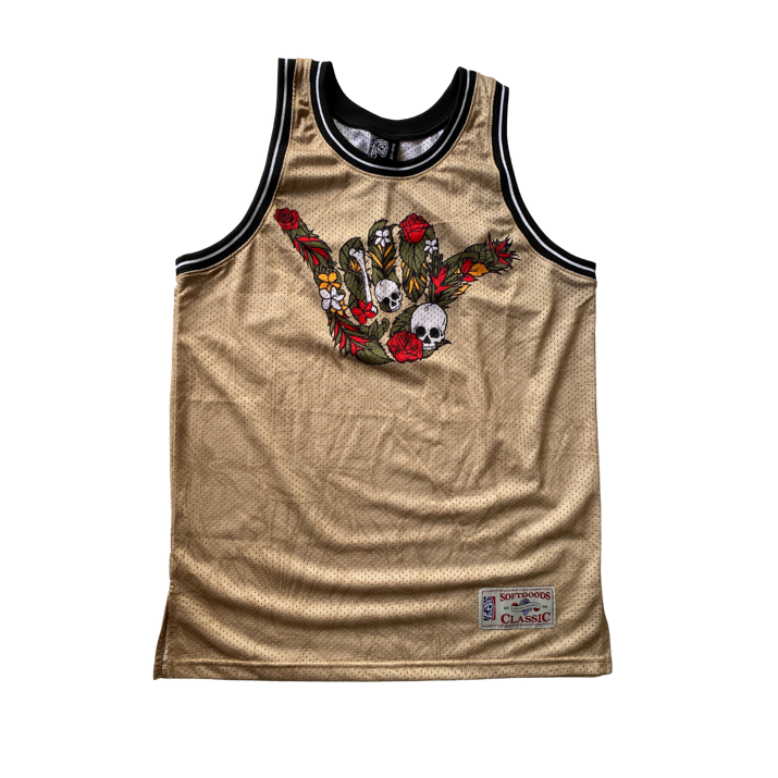 Shaka Jersey Tank Top - Sand