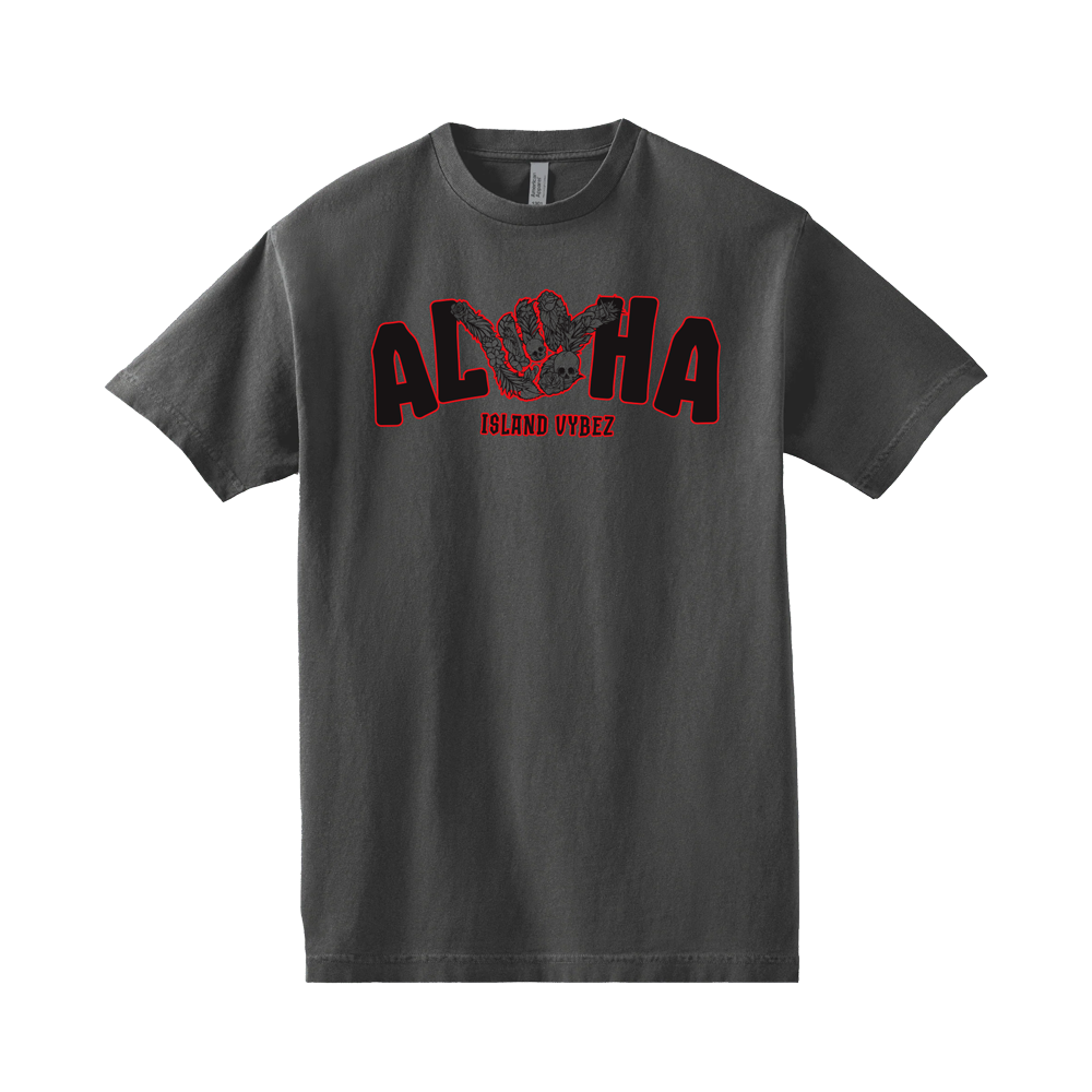 Aloha Shaka Tee - Blk - SHIPS BEFORE 5/25