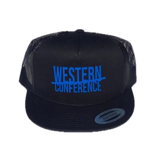 Western Conference Trucker Hat - Blk/Blue